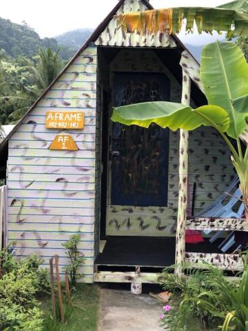 Beach Shack Chalet - Garden View Aframe Small Unit Kampong Juara Buitenkant foto